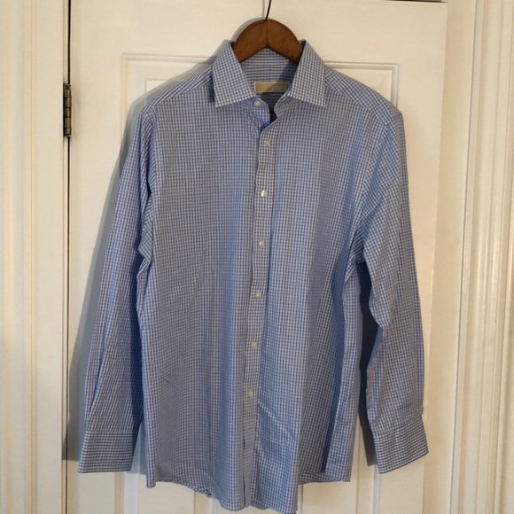 Michael Kors Men’s Dress Shirt Size 16, 32/33 - Picture 2 of 6